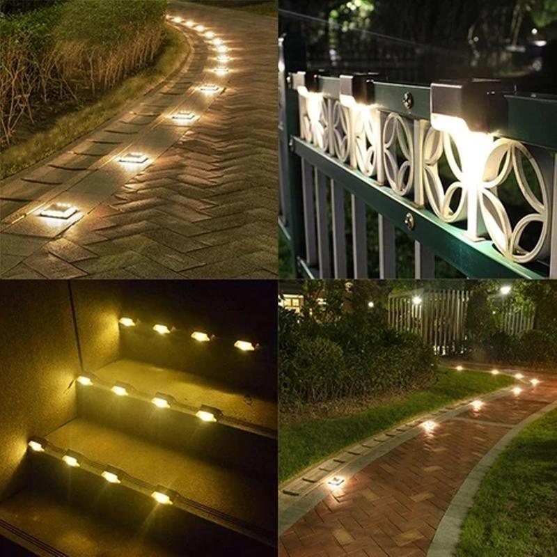 heyideer™Waterproof Outdoor Solar Deck Lights