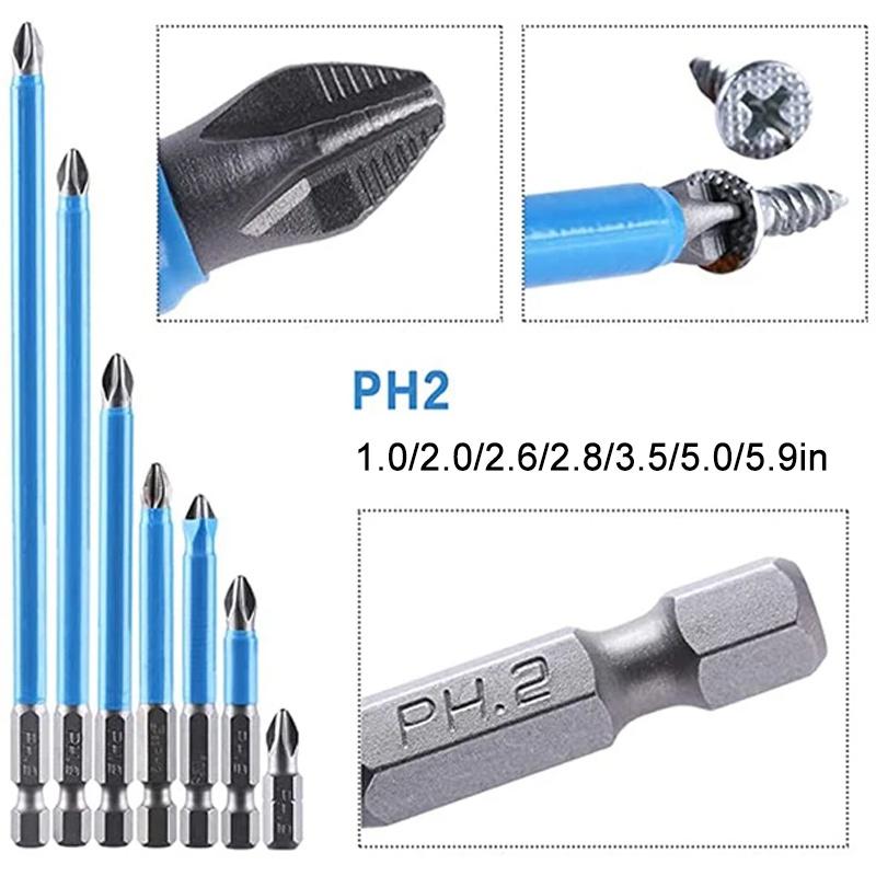 Anti Slip Magnetic Screwdriver Bit